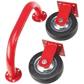 Virax Kit Roues Poignée Table Mobilité Accrue Table Chantier -
