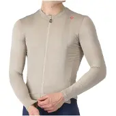 Castelli Espresso Long Sleeve Jersey Beige 3XL Homme