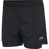 Hummel Pantalon de sport gris clair / noir