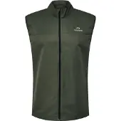 Newline Gilet de sport 'Beat' vert foncé / blanc