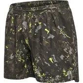 Newline Pantalon de sport taupe / vert chiné