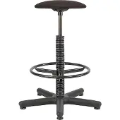 EDE Tabouret Goliat + anneau similicuir noir