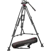Manfrotto Mvh502a-546bk Tripod Noir