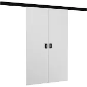 ADRK Furniture Portes coulissantes à double pli TOPPO 160