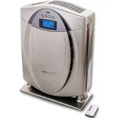 In.tec® Purificateur d'air AirKomfort AC-05 Filtre Hepa et charbon 3 niveaux d'intensité du flux d'air Télécommande Minuterie de 12 heures
