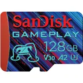 SanDisk Carte MicroSD GamePlay, 128 Go