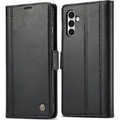 LC.Imeeke Flip Case Business (Samsung Galaxy S24), Coque pour téléphone portable, Noir