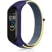 Cover-Discount Xiaomi Mi Band 7 - Bracelet de remplacement en tissu nylon (Nylon), Sangles de montre, Bleu