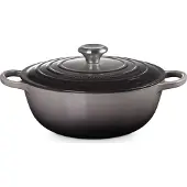 Le Creuset Cocotte LA MARMITE SIGNATURE gris foncé, Poêle + casserole, Gris