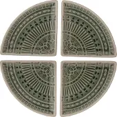 Bloomingville Rani Bol | Vert | Grès | 82053009