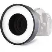 Kaiser Prof Kr90 Ring Light Argenté