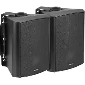 Omnitronic ALP-6A Kit d'enceintes actives noir (Actif, 2x 45 W), Haut-parleur PA, Noir