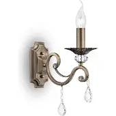 Maytoni Grace Applique Bougie Laiton & Cristal, 1 Lumière, E14