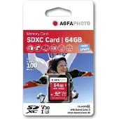 Agfa - Carte mémoire flash - 64 Go - Classe 10 - SDXC UHS-I