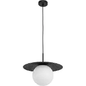 Lyora Suspension Obbit noir Ø 38cm