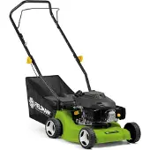 Fieldmann FZR 4003-79BH Tondeuse à essence, largeur de coupe 40 cm, châssis en plastique, réglage de la hauteur de coupe - 3 positions 25, 40 et 55 mm