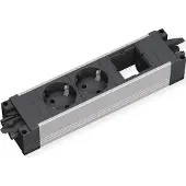 Bachmann STEP ALU 2x contact de protection 1x ABD (TPS18)