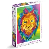 Roovi Puzzle Lion abstrait - 1000 Teile Puzzle
