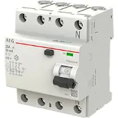 AEG BUSCH JAEGER Disjoncteur différentiel FN425/A30 4P type A 25A 30mA (2CSF704156R1250)
