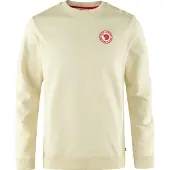 Fjällräven 1960 Logo Badge Sweatshirt Beige M Homme
