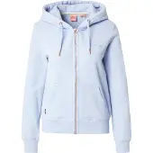 Superdry Veste de survêtement 'Essential' bleu clair