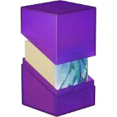 Ultimate Guard Boîte à cartes Boulder Deck Case taille standard 100+ Amethyst