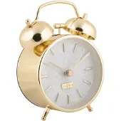 Karlsson Réveil rétro PEARL GLOW, Ø 8 cm