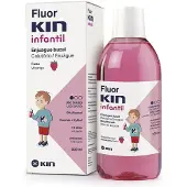 Kin FLUORKIN INFANTIL enjuague bucal anticaries fresa 500 ml