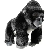 Heunec Animaux menacés Gorille -Peluche gorille