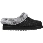 SKECHERS Chaussons Mule Keepsakes Ice Angel Femme Anthracite