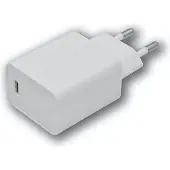 LMP Adaptateur secteur USB-C 20 W, PD (max. 20 W), MFi, câble de charge USB-C vers Lightning et USB-C vers USB-C 1,2 m, blanc