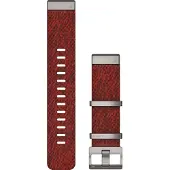 Garmin QuickFit bracelet de remplacement 22mm nylon rouge 010-12738-22