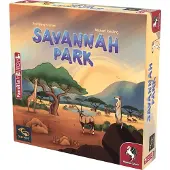 Pegasus Spiele 57804G - Savannah Park, jeu de société, pour 1-4 joueurs, ages 8+ (édition DE) (Allemand, 1 - 4 Joueur)