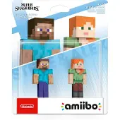 Super Smash Bros Amiibo Steve And Alex Clair