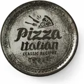 Duralex Assiette à pizza, Assiettes, Noir