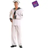 MOM Sailor Man Costume Beige S Enfants