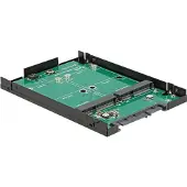 DeLOCK - Speichercontroller (RAID) - mSATA - mSATA - RAID RAID 0, 1, JBOD - SATA 6Gb/s (62594)