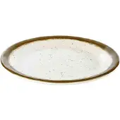 Aps Assiette "STONE ART, Assiettes, Blanc, Marron