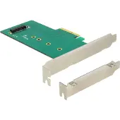 DeLOCK Carte PCI Express x4 > 1 x clé interne NVMe M.2 M - Low Profile Form Factor