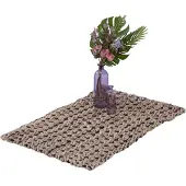 Relaxdays Tapis de jute (90 x 60 cm)