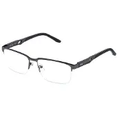 FILA Lunettes de vue - - VFI997 - Noir - Bakélite &amp; métal - 57/16/145