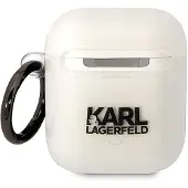 Karl Lagerfeld Kla2Hnchtct Airpods 1/2Cover Transparent Iconic Choupette