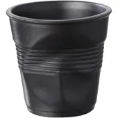 Revol 6 Gobelet 8 Cl Noir Satiné - Froissé -