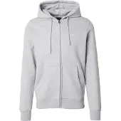 Element - Sweat à capuche - Icon Embroidery Zipped Sweatshirt Mid Grey Heather pour Homme en Coton - Taille M - Gris