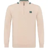 Jacey Quinn Pull-over beige chiné / gris