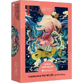 Trefl Puzzle UFT Velvet Soft Touch : Le monde indompté de la vie 500 pièces