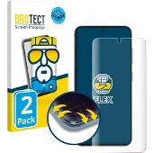 BROTECT Protection d'écran intégrale (Samsung Galaxy S24+), Téléphone portable : film de protection, Transparent
