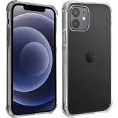 Avizar Coque iPhone 12 / 12 Pro Flexible Antichoc Coins Bumper Transparent
