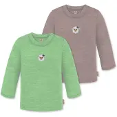 Normani T-Shirt 'Taupo' beige / vert
