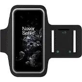 SmartFitness OnePlus 10T Appareil mobile Bracelet sport, Brassard pour smartphone, Noir